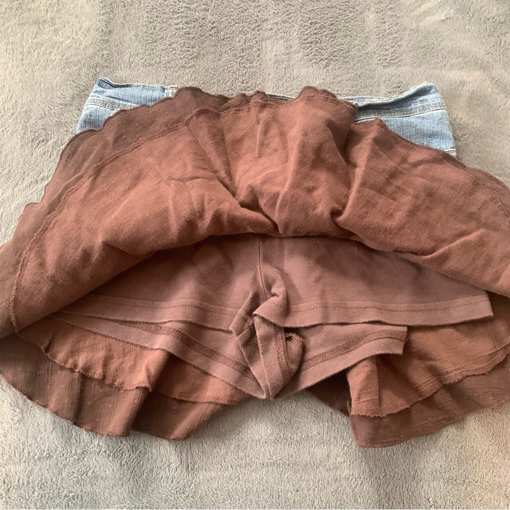 Jolt Y2K Layered Mini Skirt - Picture 3 of 6